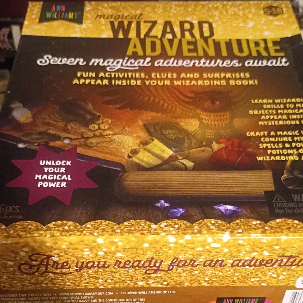 Ann Williams Magical Wizard Adventure 7 Magical Adventures Await Brand New In Bo